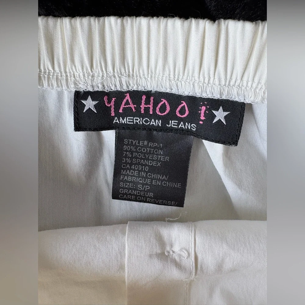 White off the shoulder y2k Button down - Picture 2 of 2